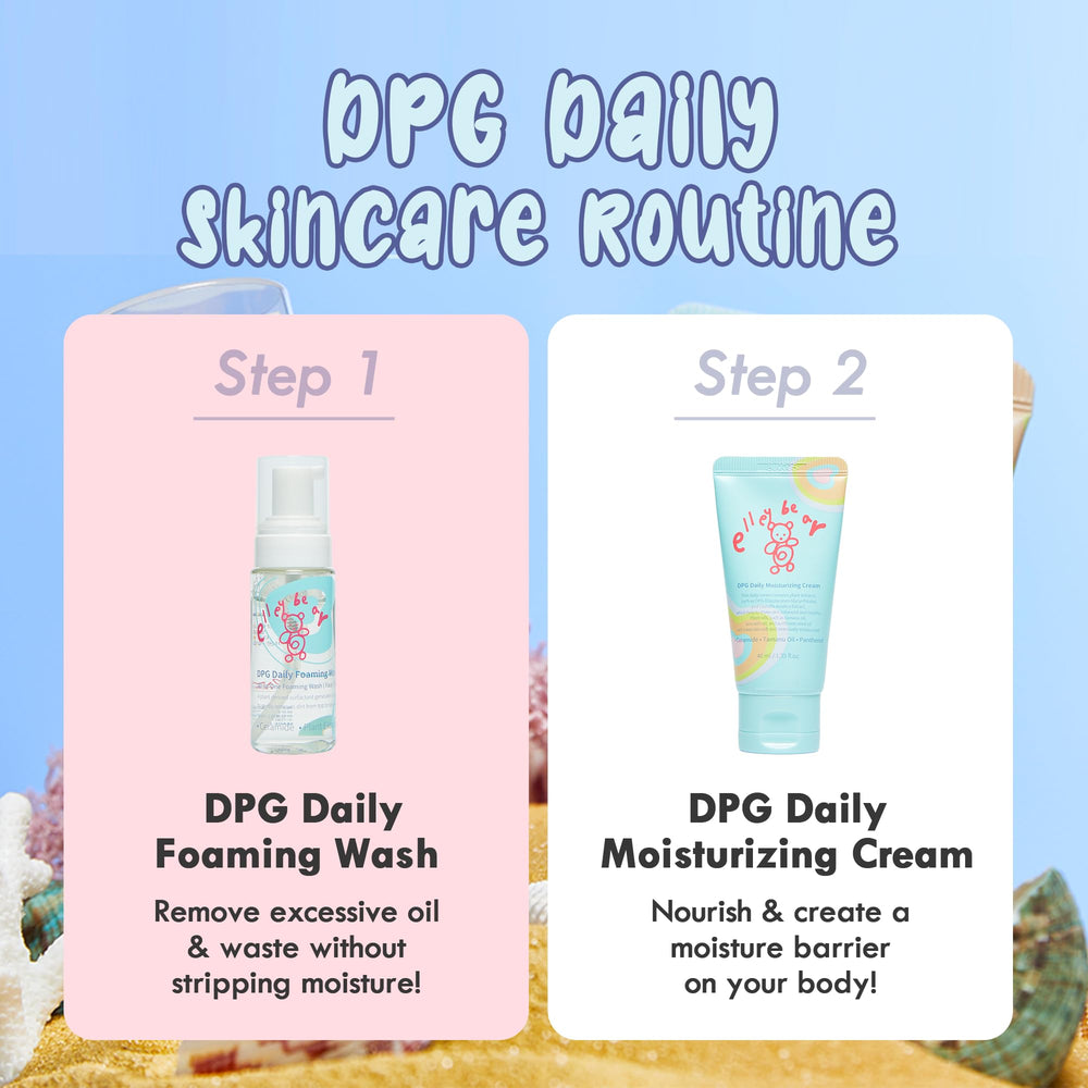 Hypoallergenic formula label signaling sensitive-skin friendly care.