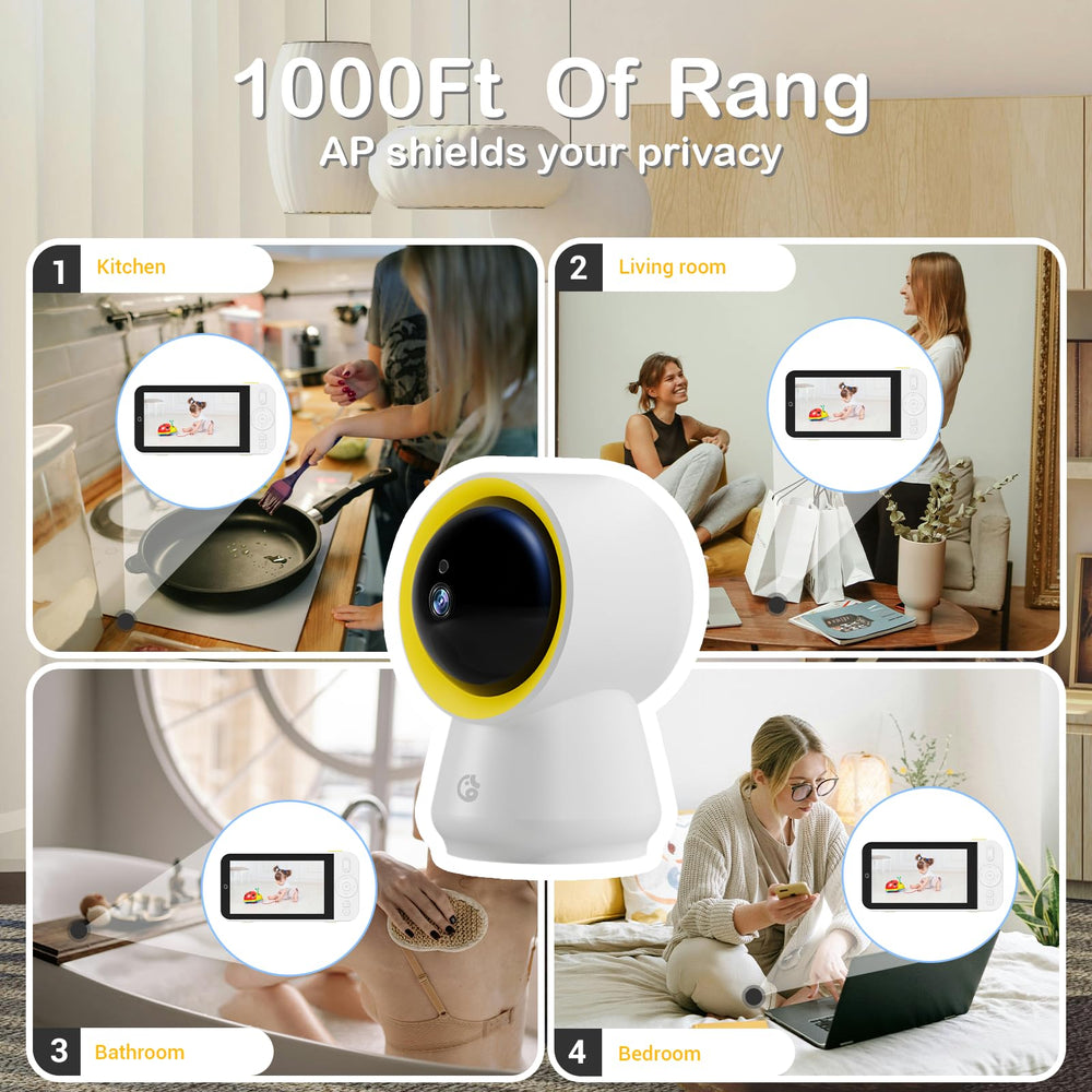 Ellie Baby Pro AI cry detection and sleep tracking highlights patterns.