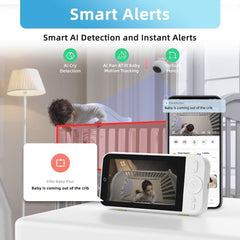 Ellie Baby Pro night vision keeps baby under watch in dim rooms.