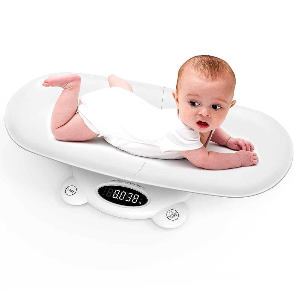 Ellie Digital Baby Scale front view for newborn weight tracking at home