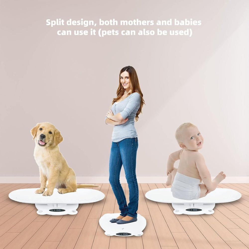 Ellie Digital Baby Scale shields removed enables toddler weigh-ins