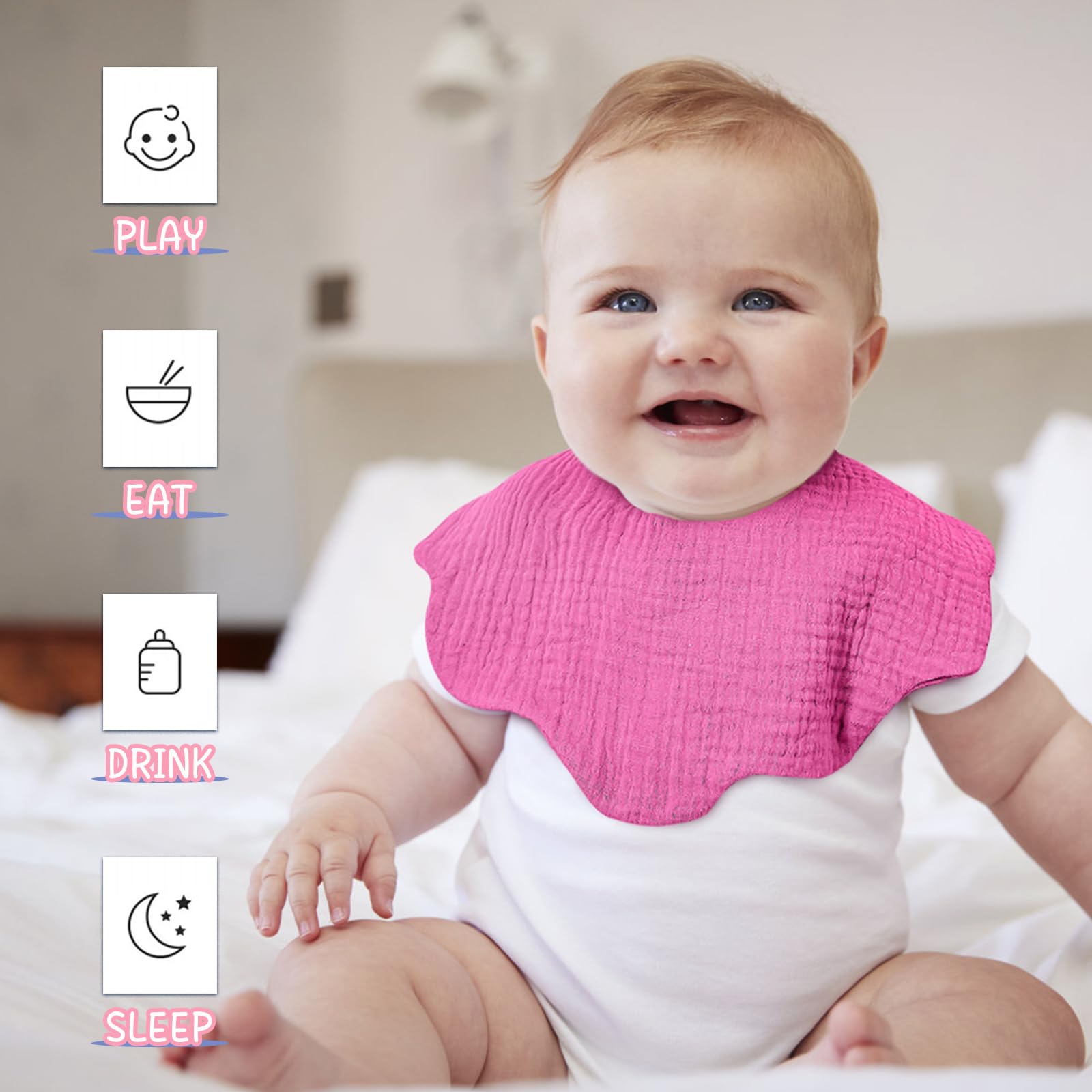 EllieHouse air-dry-friendly bibs save time after meals.