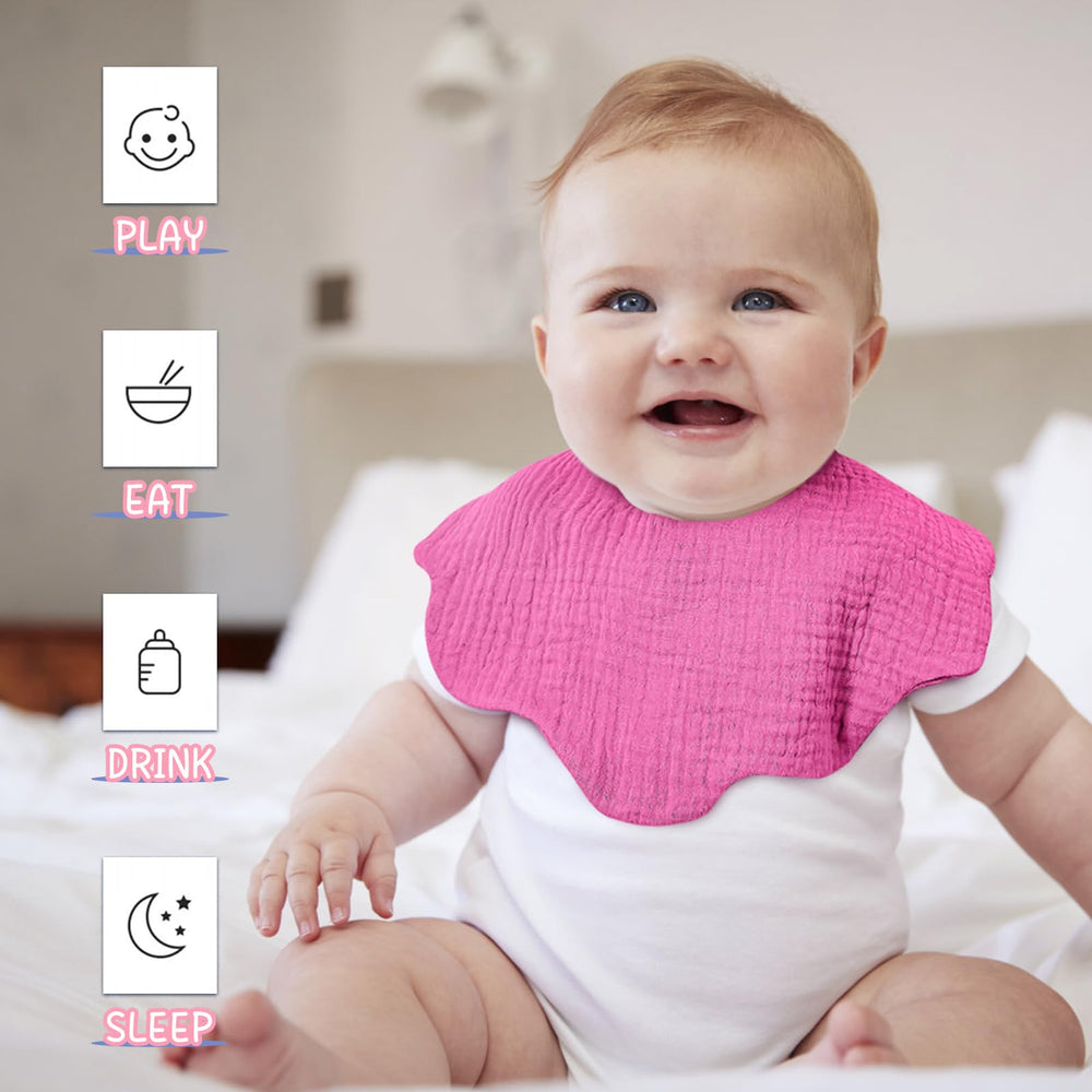 EllieHouse air-dry-friendly bibs save time after meals.