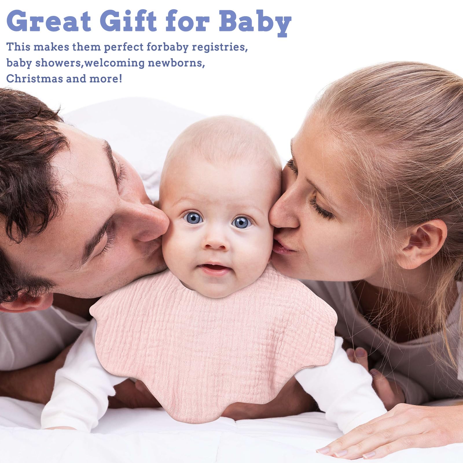 EllieHouse gift-set bibs make baby showers special.
