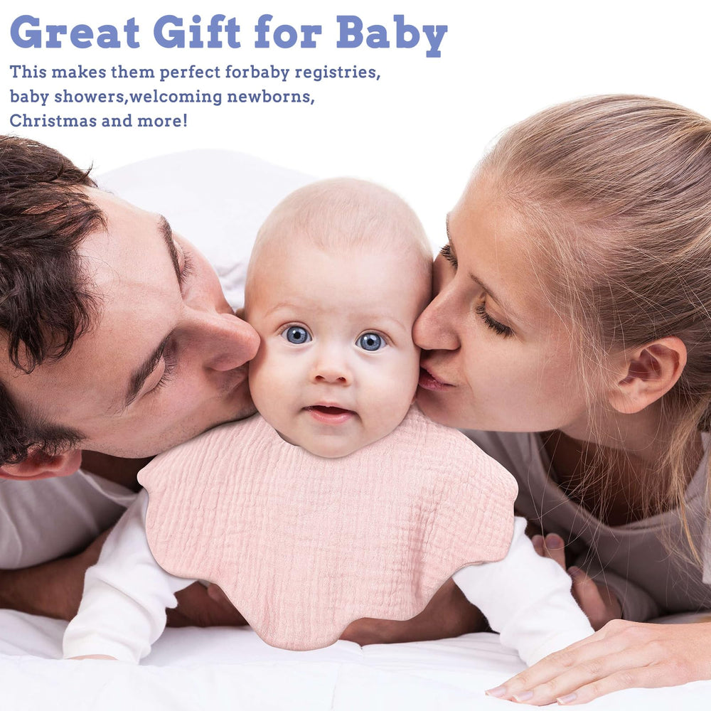EllieHouse gift-set bibs make baby showers special.