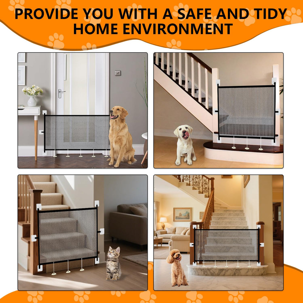 ELOEGO chew-resistant mesh keeps pets contained and content.
