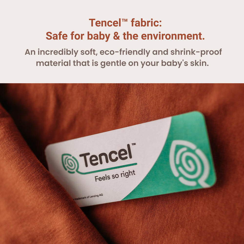 Elovee & Co. rust swaddle makes wrap quick and simple for caregivers