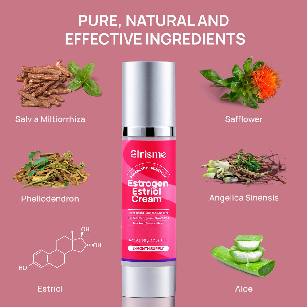 Elrisme hormone-balance skin focuses on skin aging support and firmness.
