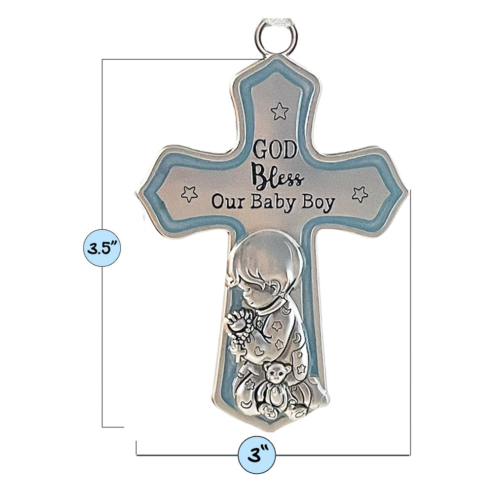 Elskandi baptism gift set for boys—simple elegance for meaningful baby ceremonies.