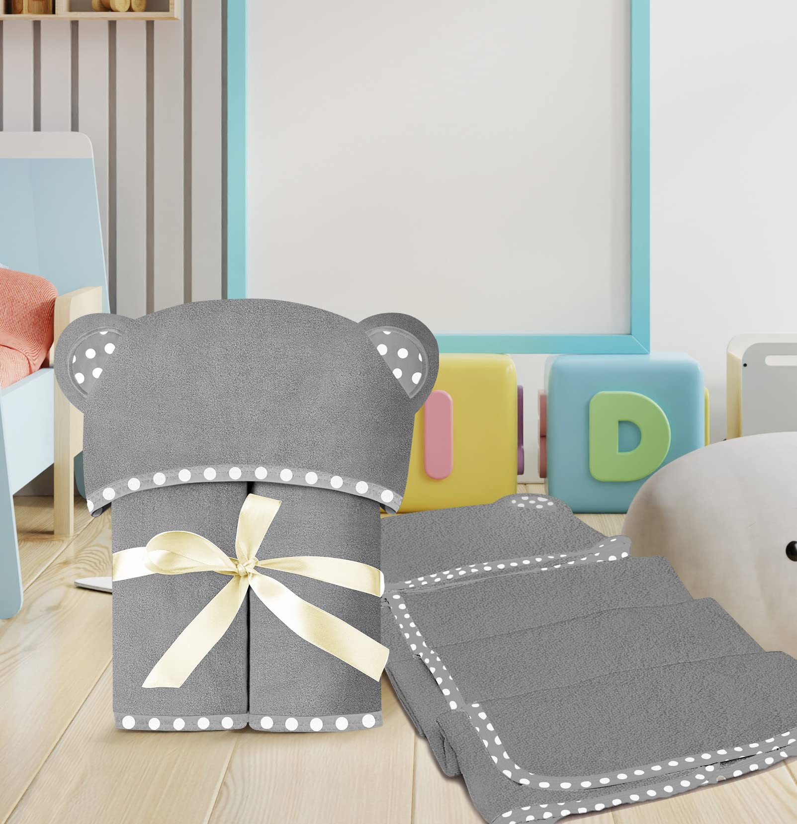 ELSVIN soft towel helps keep skin comfortable after baths