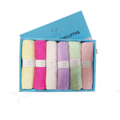 elves baby bamboo washcloth in 10x10in size for gentle bath