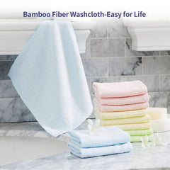 Elves bamboo viscose face cloth ideal for sensitive adult or baby skin cleansing