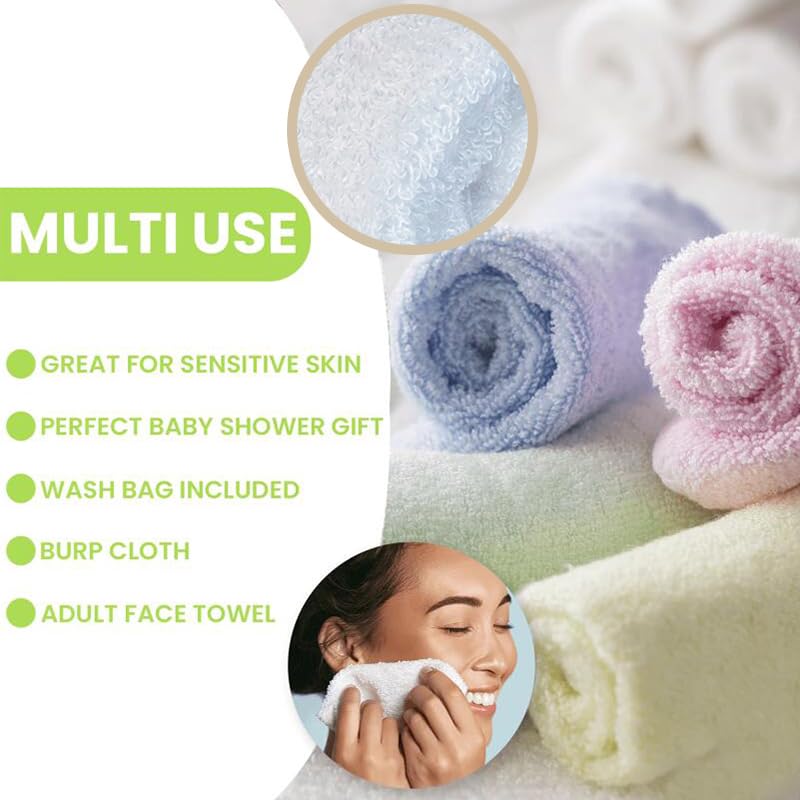 Elves bamboo viscose face cloth highlights durability for repeated use