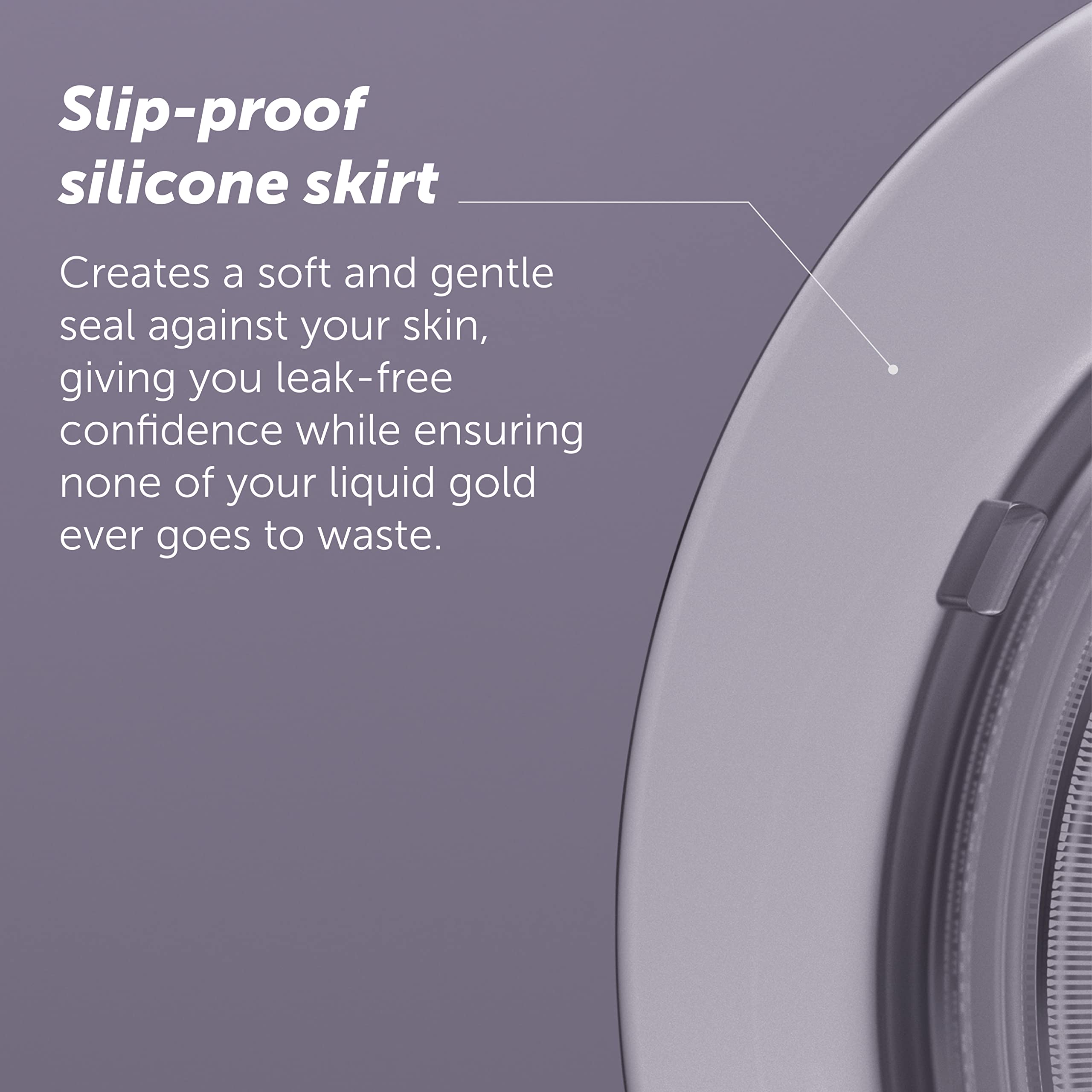 Elvie Catch leak protection shells help prevent accidental milk leakage.