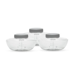 Elvie pump-compatible breastmilk bottles for safe, convenient storage.