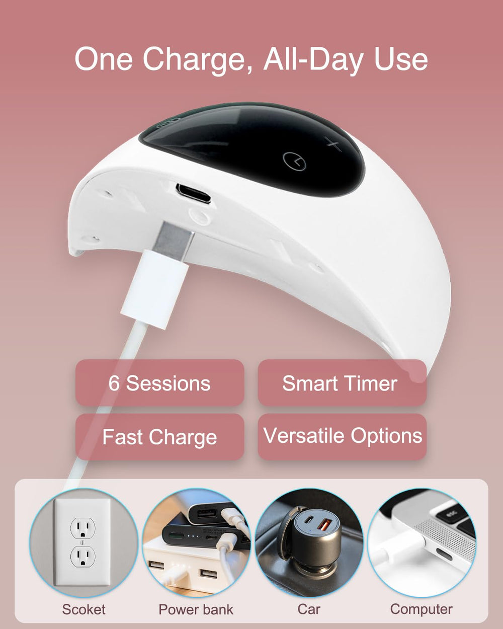 Elylina smart memory saves preferred settings for easy pumping