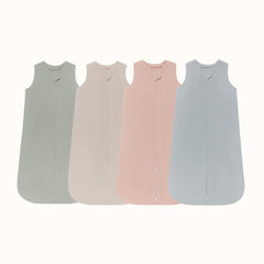Baby wearing Ely's & Co sleep sack for safe, comfortable sleep