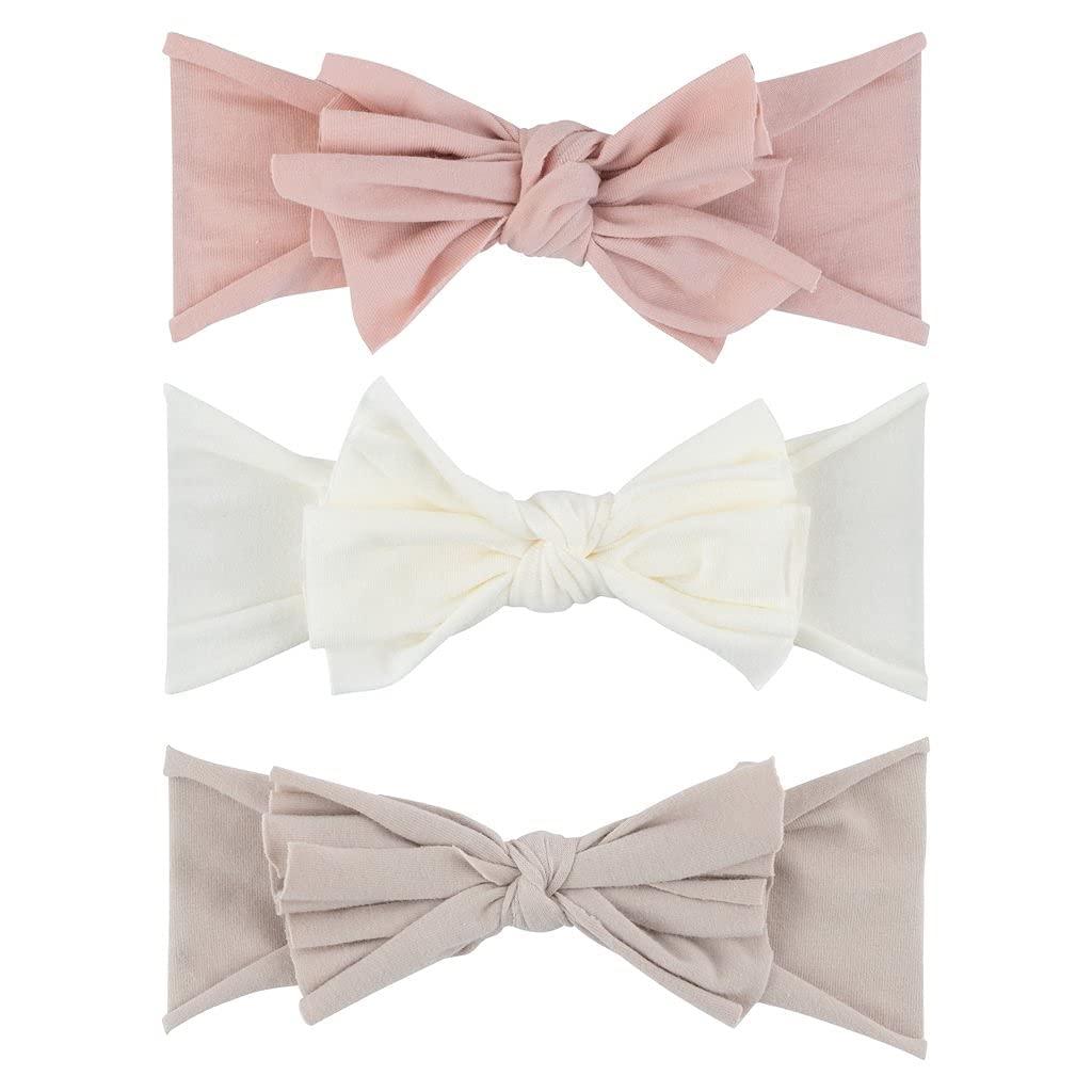 Ely's & Co. Bow Headband blush pink for soft daily comfort