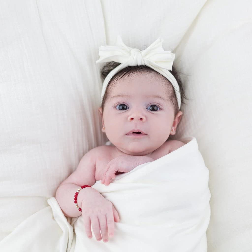 Ely's & Co. Bow Headband ivory classic look with any wardrobe