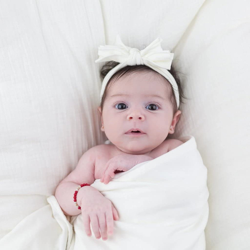 Ely's & Co. Bow Headband ivory classic look with any wardrobe