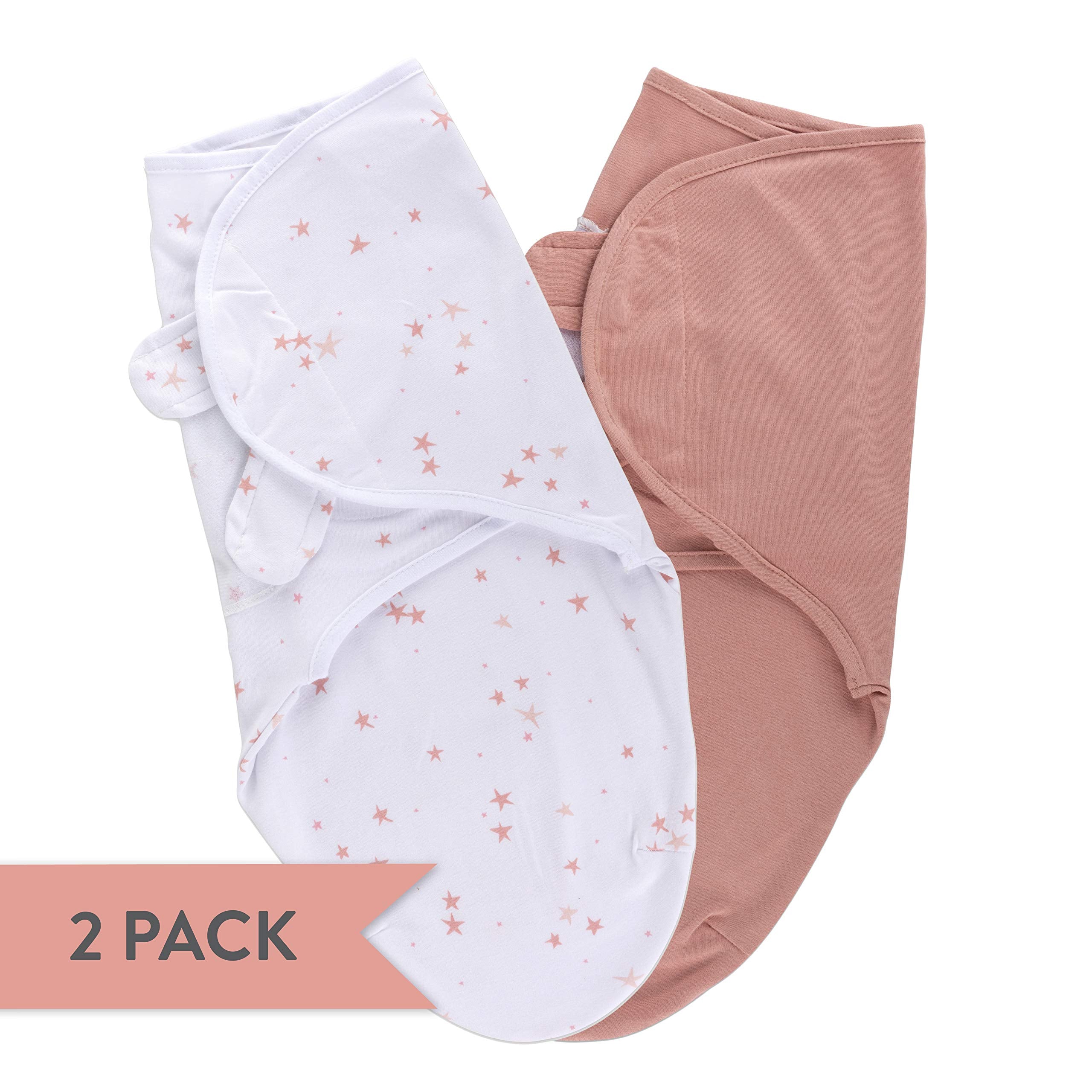 Breathable cotton fabric in Ely's & Co swaddles supports comfortable sleep