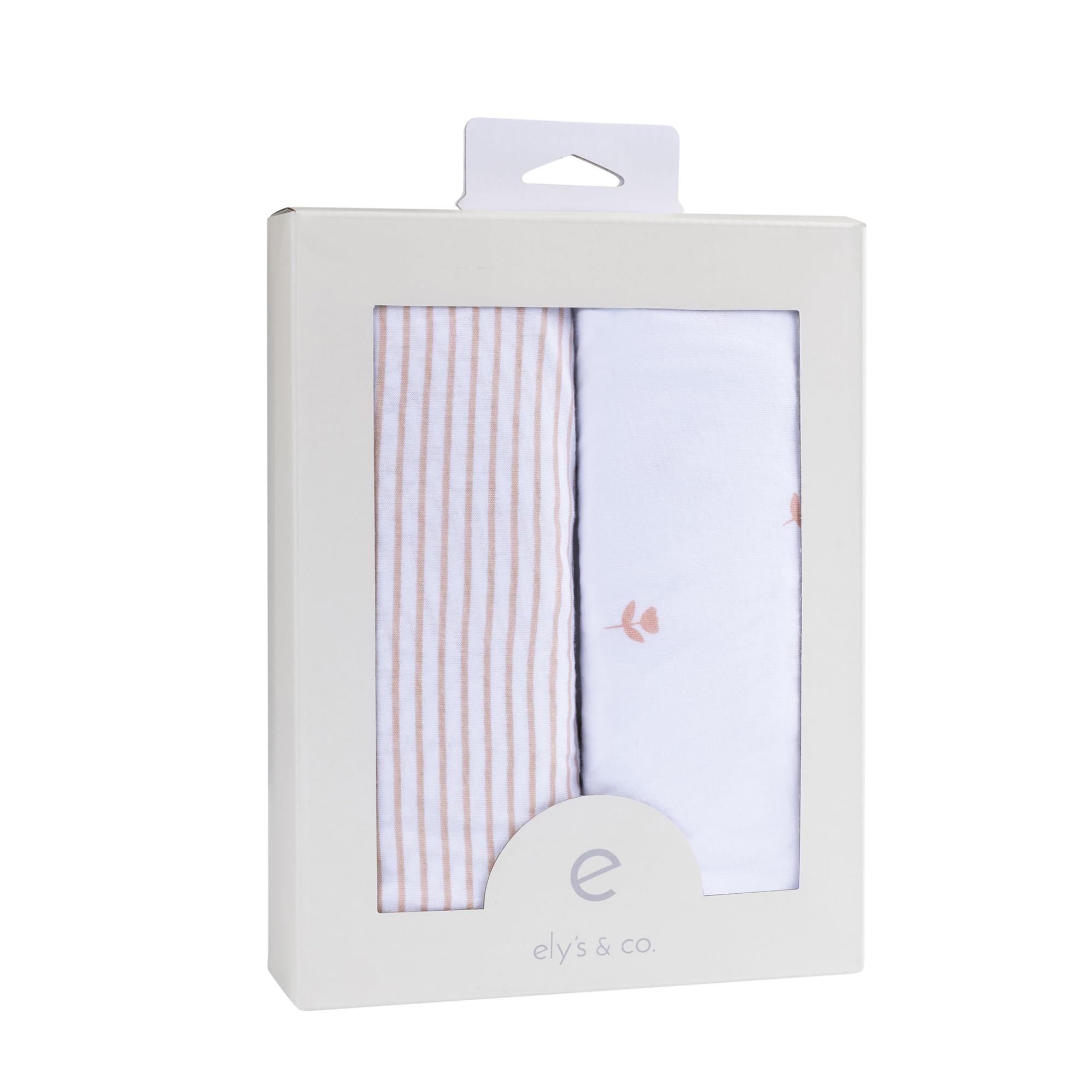 Ely's & Co changing pad cover fit on standard pads demonstrates versatility.