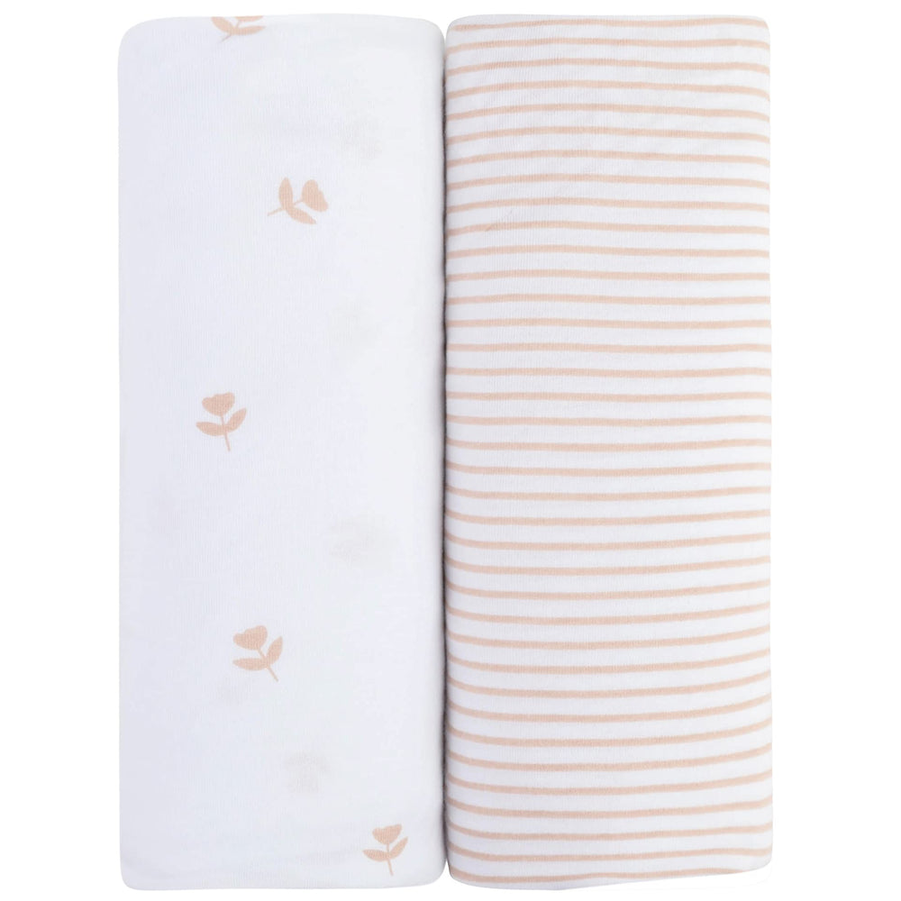 Ely's & Co nursery flat lay highlights coordinated nursery styling.