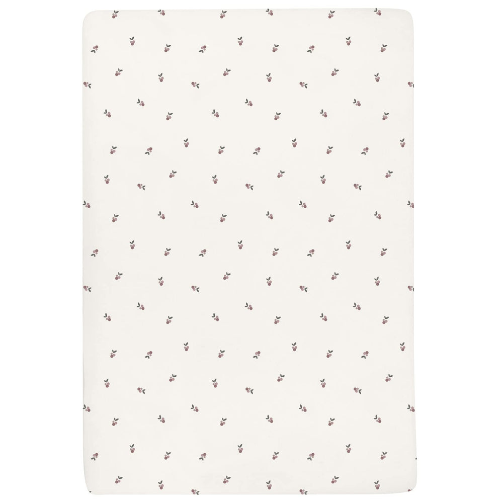 Lavender berry print adds calm color to nursery with Ely's & Co
