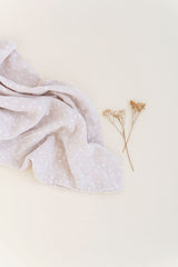 Ely's & Co. cotton muslin swaddle blanket pre-washed for softness