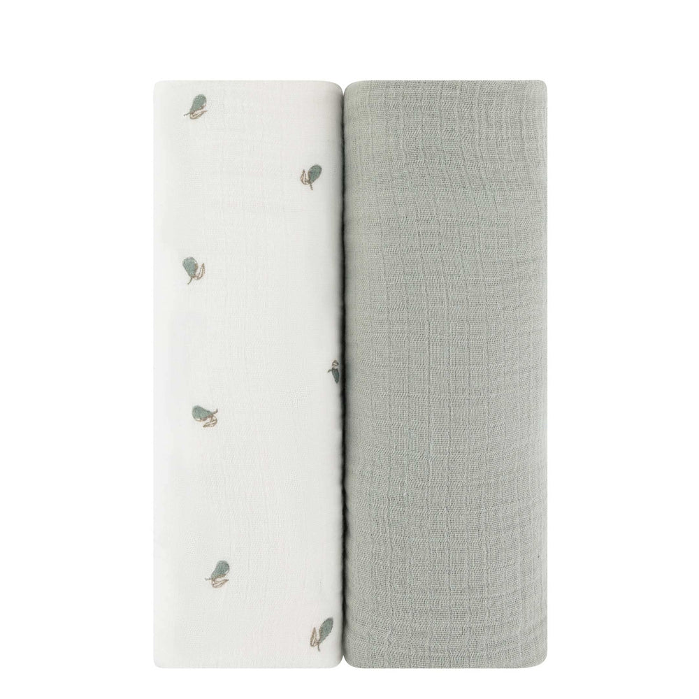 Ely's Co. muslin swaddle burp cloth alternative