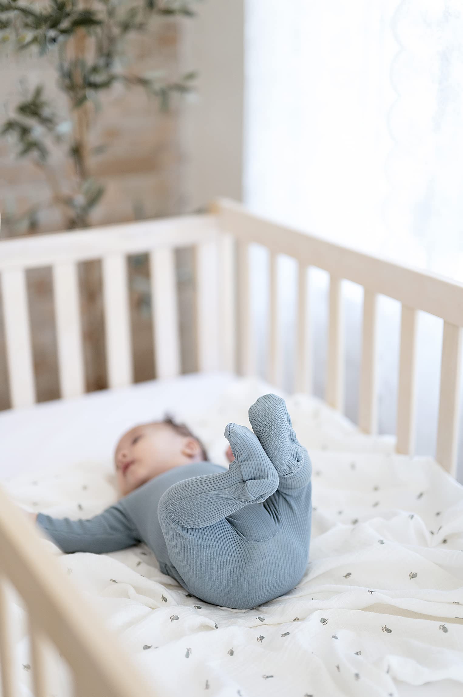 Ely's Co. muslin swaddle car-seat cover option