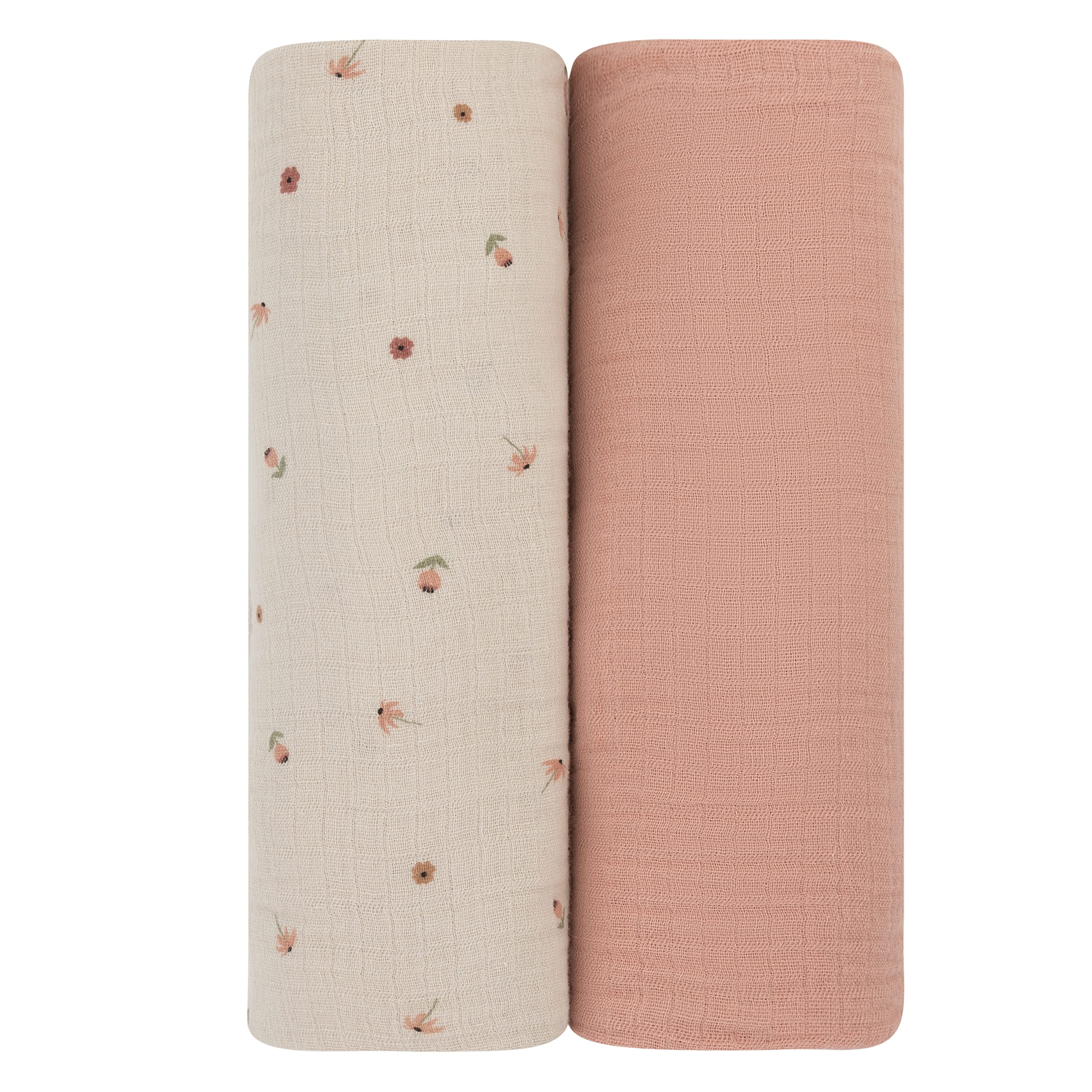 Ely's & Co. swaddle blanket is pre-washed for softness and easy care.