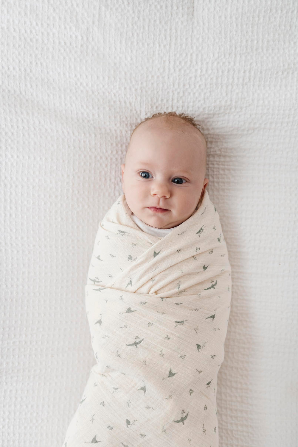 Ely's & Co muslin swaddle becomes softer with every machine wash.