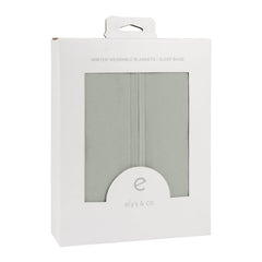 Ely's & Co sleep sack front zipper enables quick diaper changes