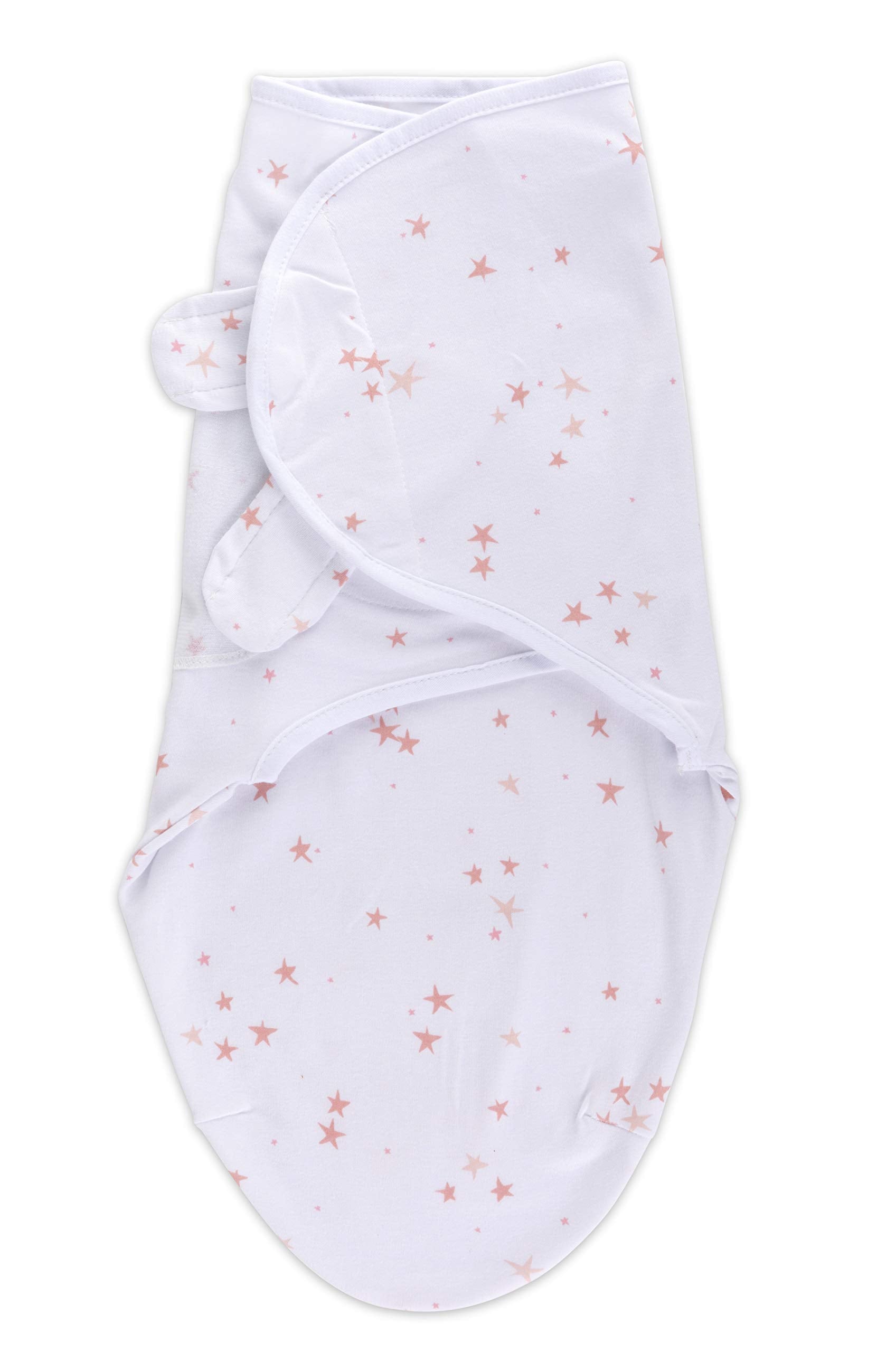Soft Ely's & Co swaddle wrapped around baby during nap time