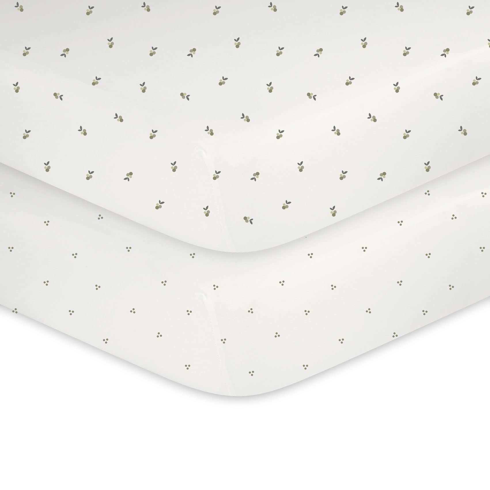 Two-pack, gift-ready packaging for Ely's & Co waterproof crib sheets