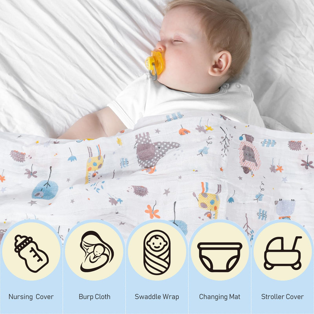 Elysirise soft baby bib included in boy gift basket