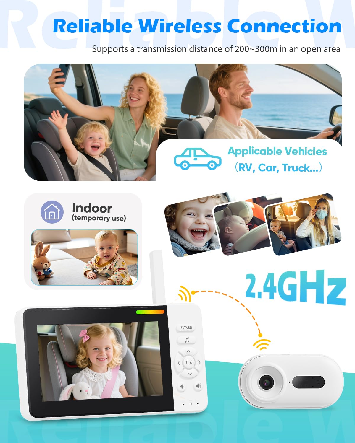 Elzeeo easy install dash mount reduces setup time.