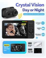 Elzeeo night vision delivers clear visuals in low light for safer night drives.