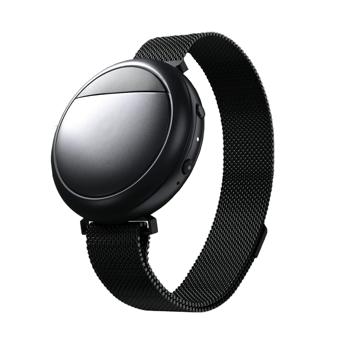 Embr Wave cooling bracelet on wrist delivers discreet cooling relief.