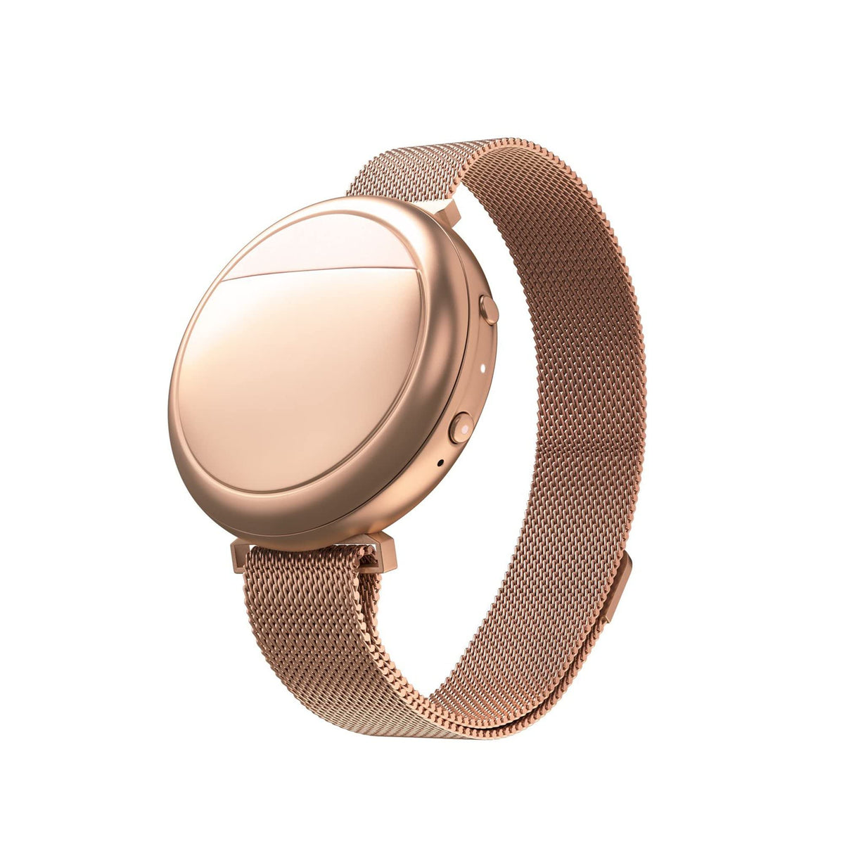 Embr Wave rose gold wrist-worn bracelet providing cooling relief during hot flashes