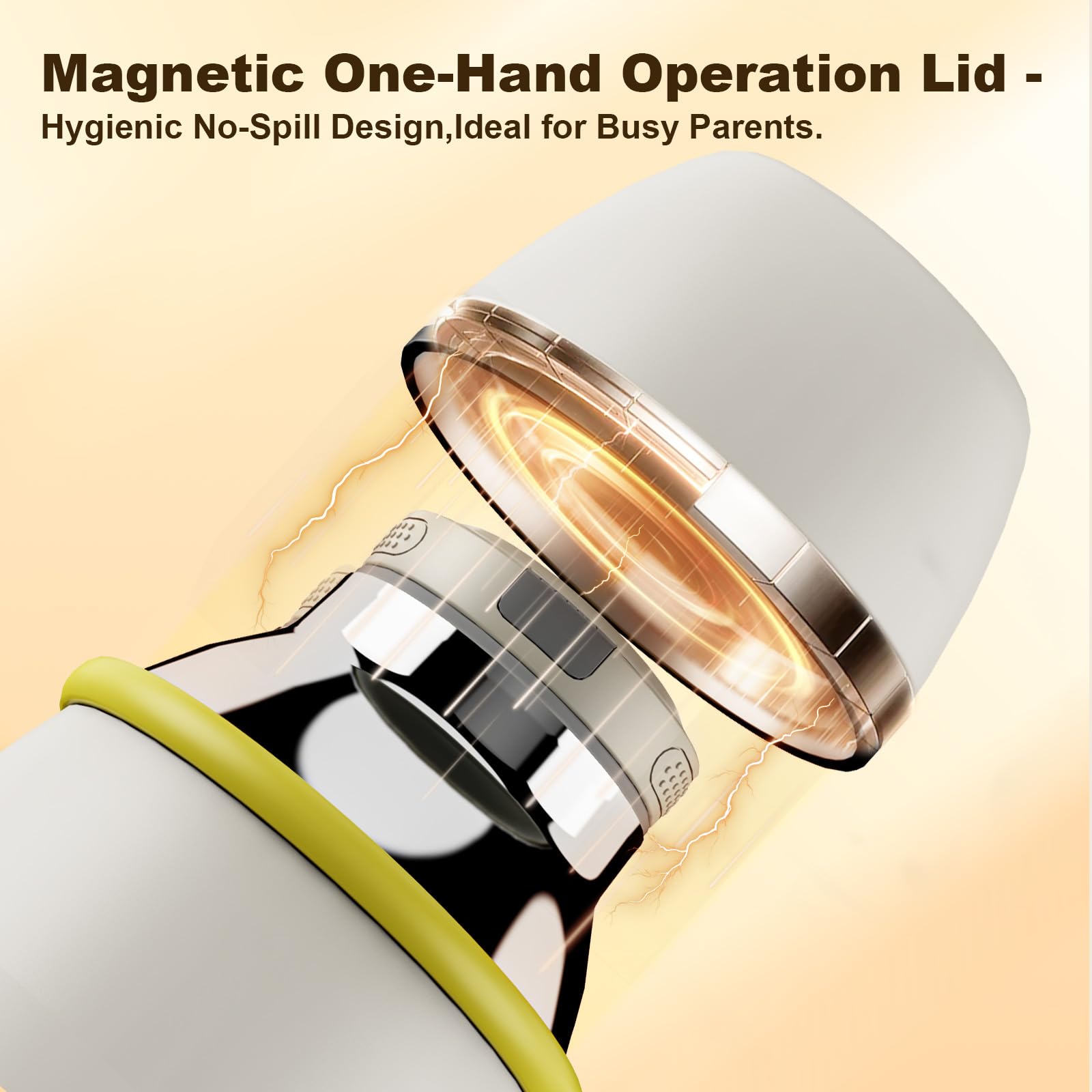 Emdoro precision temperature control with LED display for easy, exact warming.