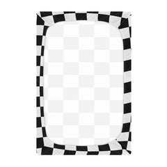 Emelivor checkerboard plaid crib sheet with 360 stretch band for secure fit