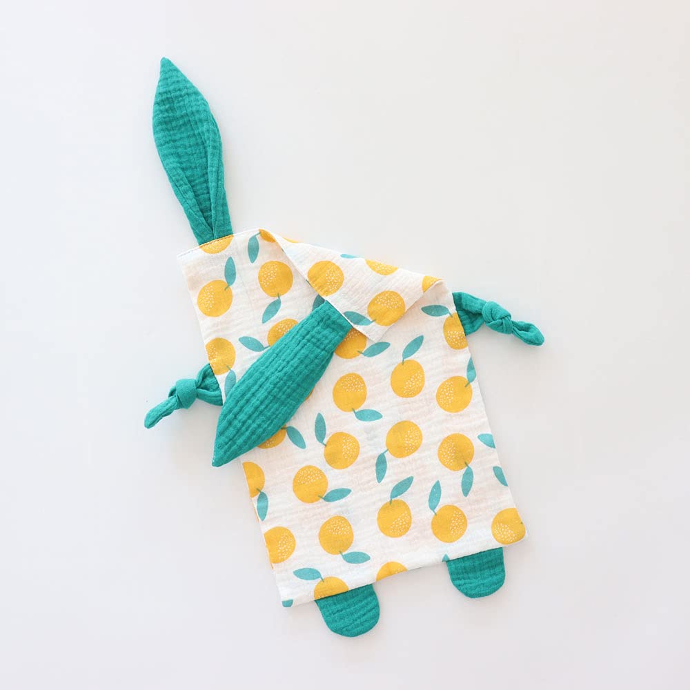 Emenpy bunny blanket for on the go babies, easy to carry securely