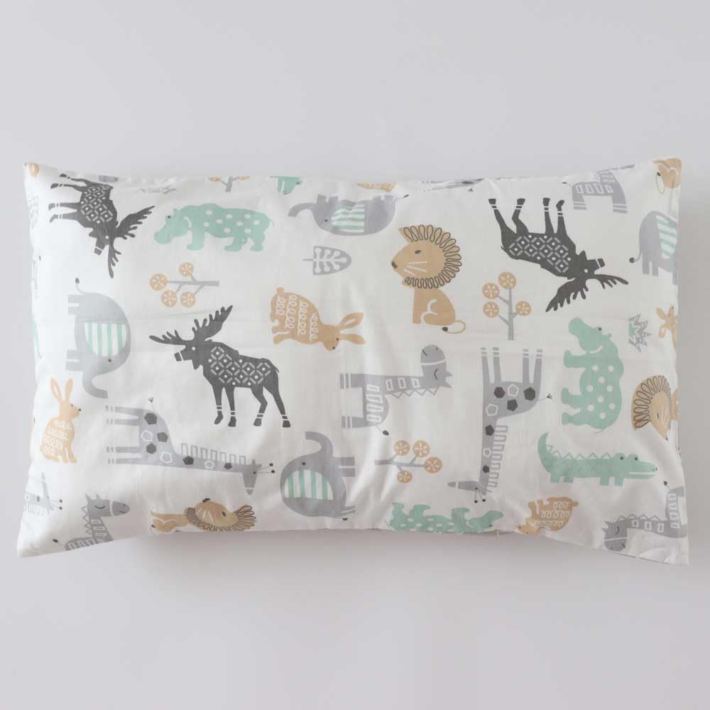 Emenpy crib pillowcase designed for 13x18 inches pillow and gentle touch.