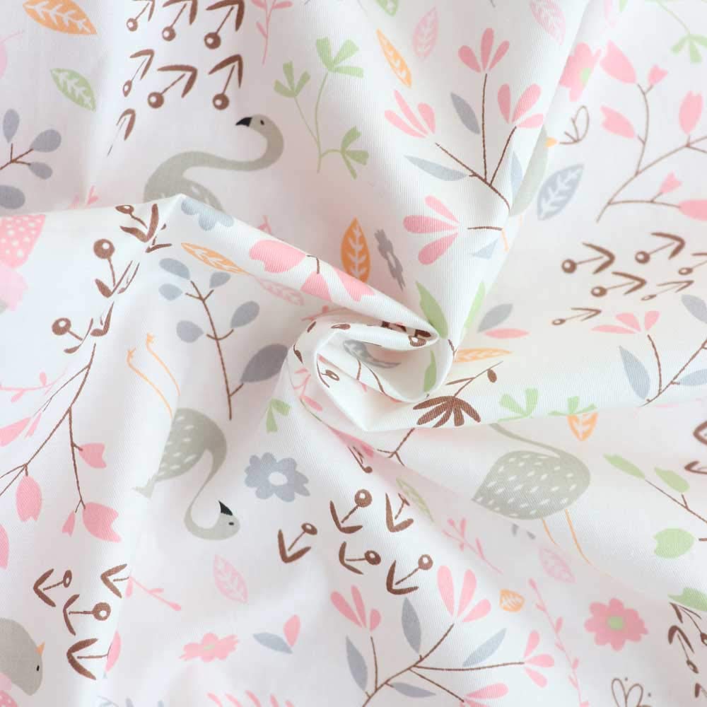 Emenpy nursery decor in pink adds calming color to baby’s room ambiance.