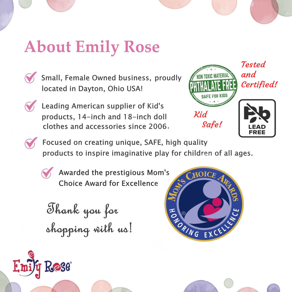 Emily Rose gift-ready nap mat set for birthdays