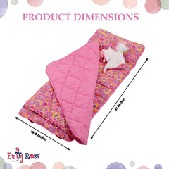 Emily Rose unicorn lovey included with the nap mat