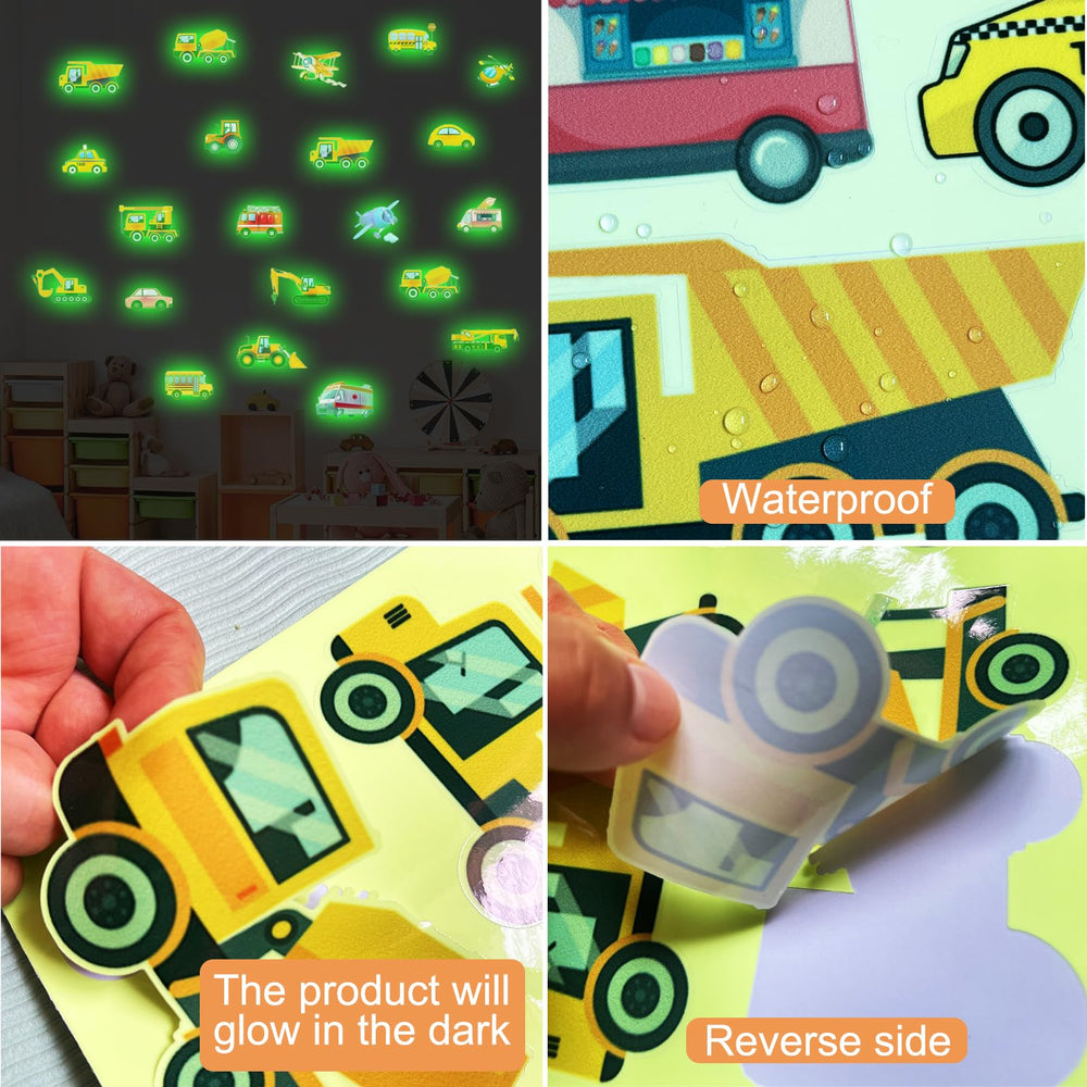 EMPCYDIA glow-in-the-dark ambulance decal adds vibrant color for imaginative scenarios