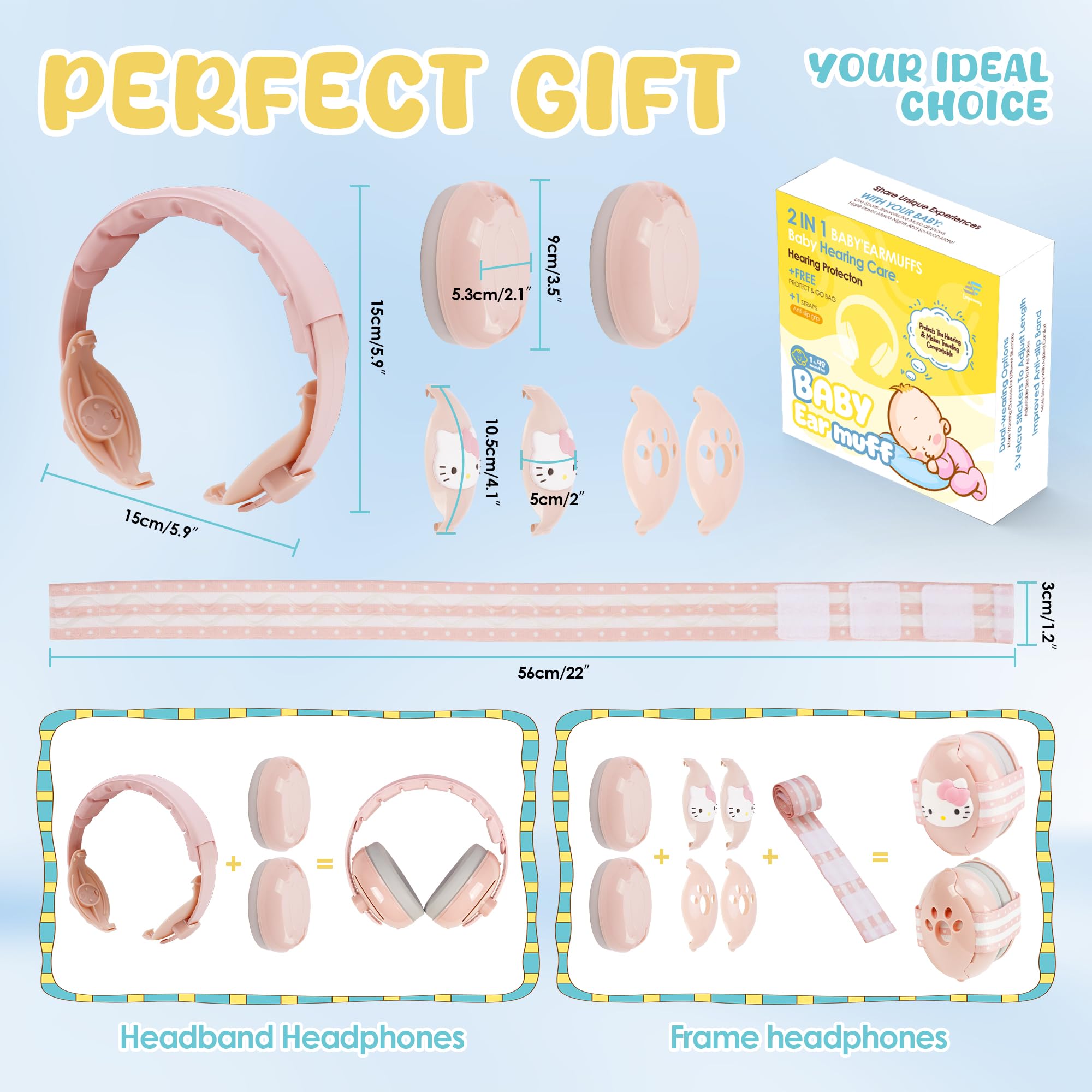 Empireway GS010 pink model on child demonstrates practical protection for busy days.
